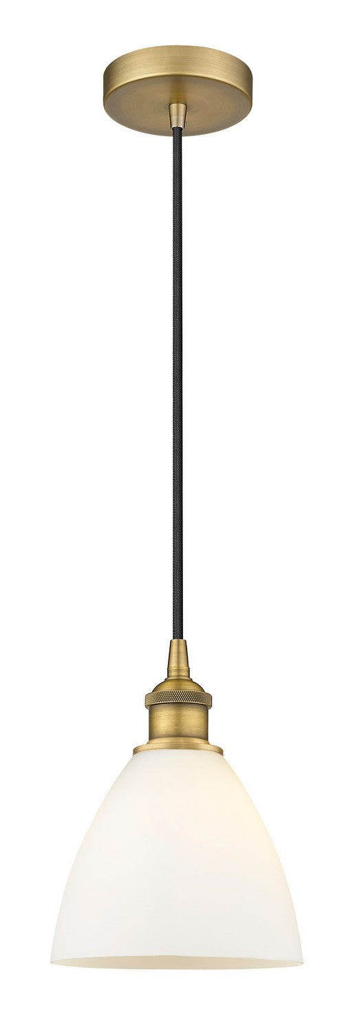 Innovations 616-1P-BB-GBD-751 One Light Mini Pendant, Brushed Brass
