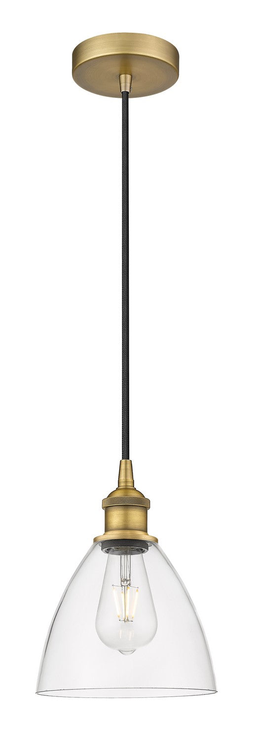 Innovations 616-1P-BB-GBD-752 One Light Mini Pendant, Brushed Brass