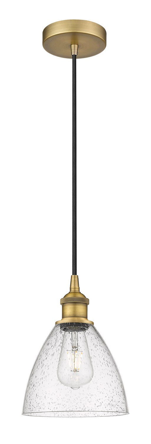 Innovations 616-1P-BB-GBD-754 One Light Mini Pendant, Brushed Brass