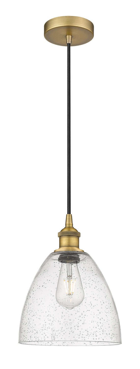 Innovations 616-1P-BB-GBD-94 One Light Mini Pendant, Brushed Brass