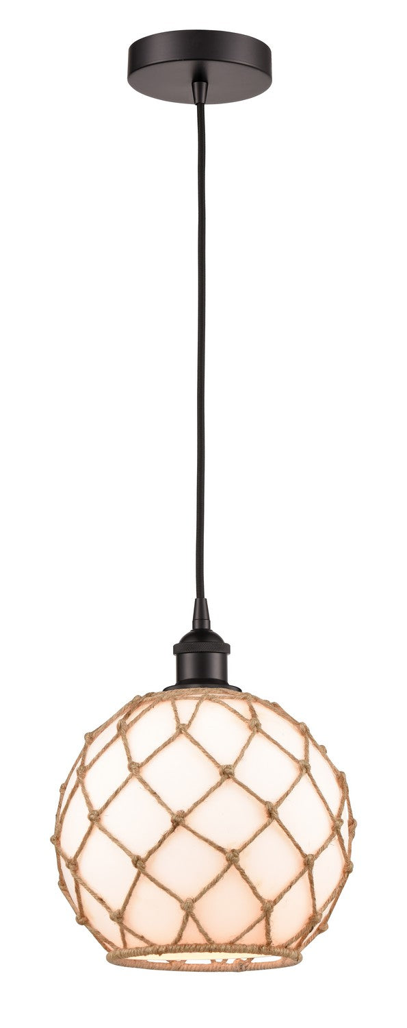 Innovations 616-1P-OB-G121-10RB One Light Mini Pendant, Oil Rubbed Bronze