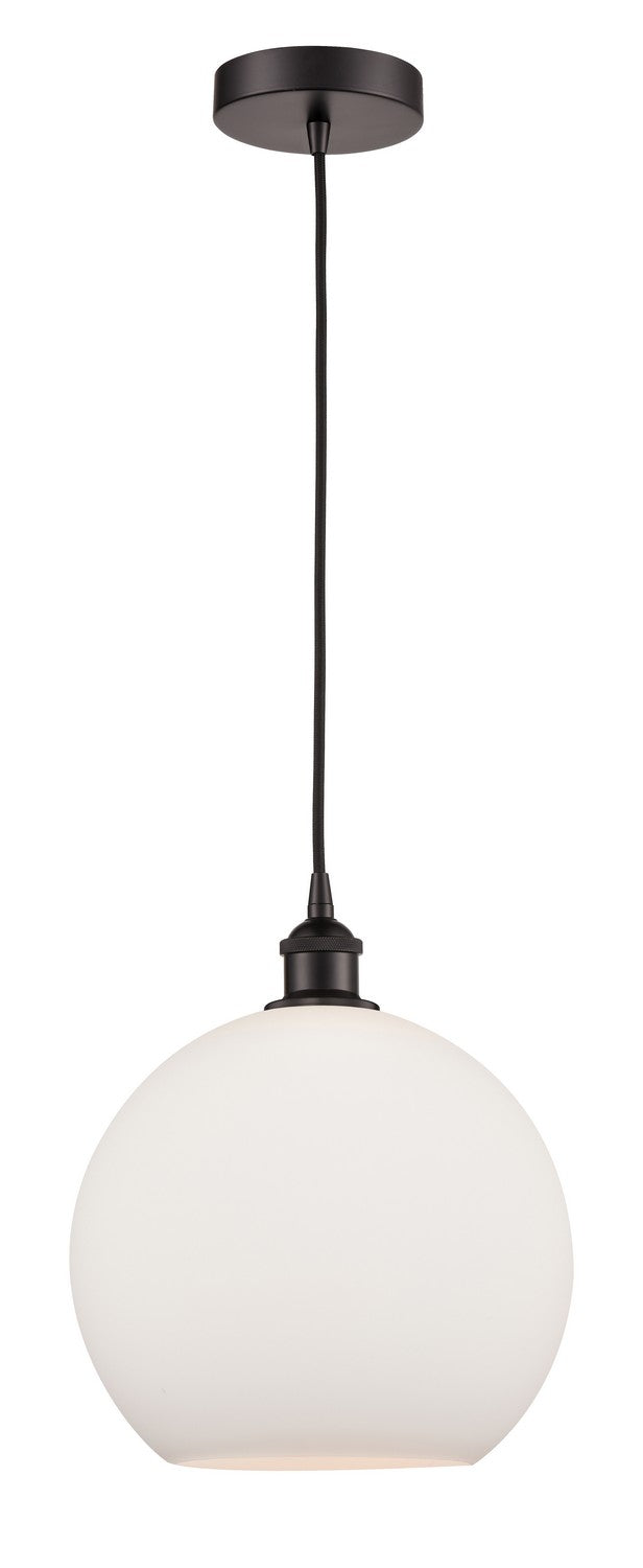 Innovations 616-1P-OB-G121-12 One Light Mini Pendant, Oil Rubbed Bronze