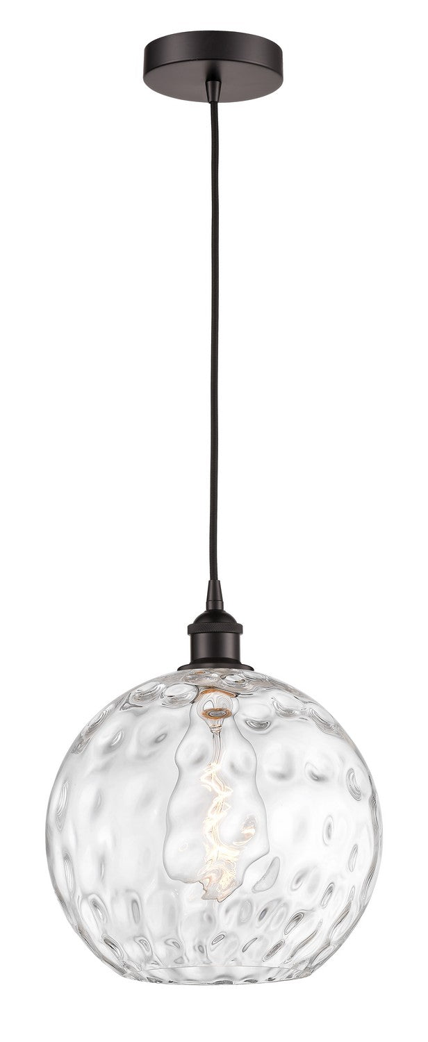 Innovations 616-1P-OB-G1215-12 One Light Mini Pendant, Oil Rubbed Bronze