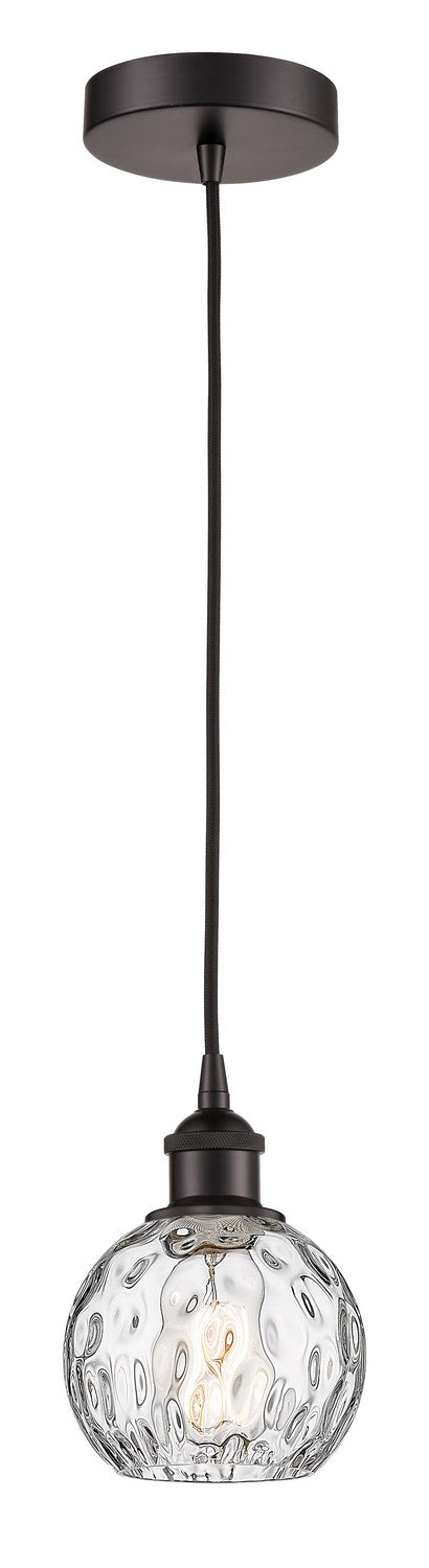 Innovations 616-1P-OB-G1215-6 One Light Mini Pendant, Oil Rubbed Bronze