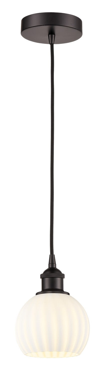 Innovations 616-1P-OB-G1217-6WV LED Mini Pendant, Oil Rubbed Bronze