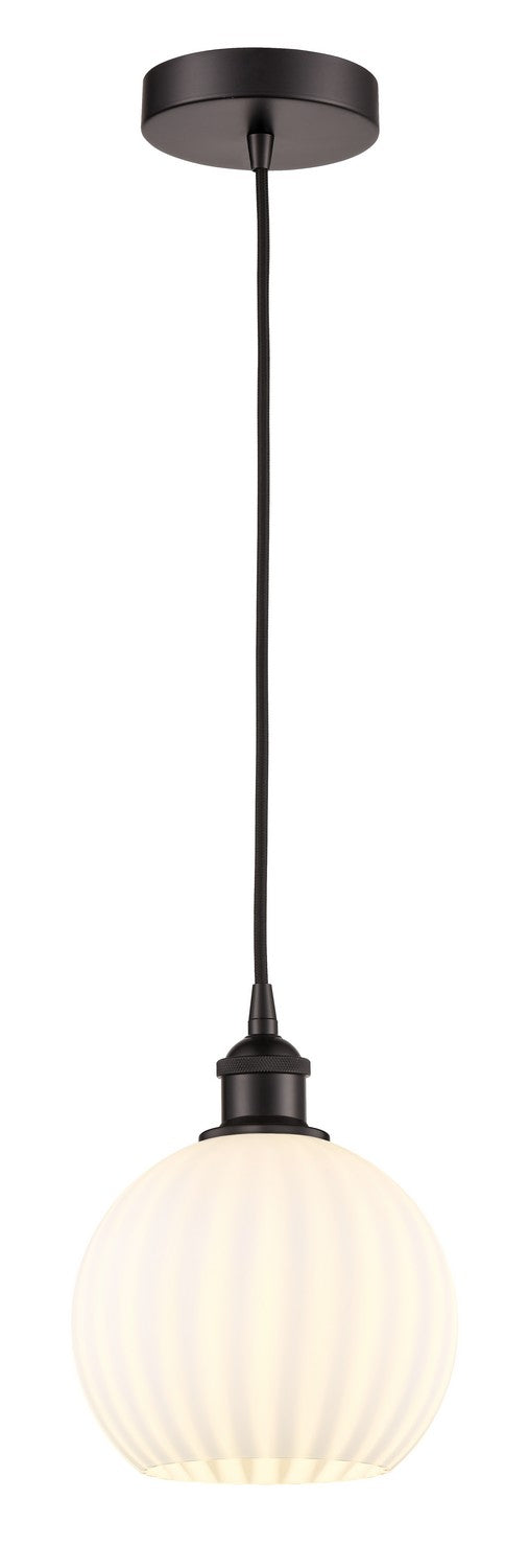 Innovations 616-1P-OB-G1217-8WV LED Mini Pendant, Oil Rubbed Bronze