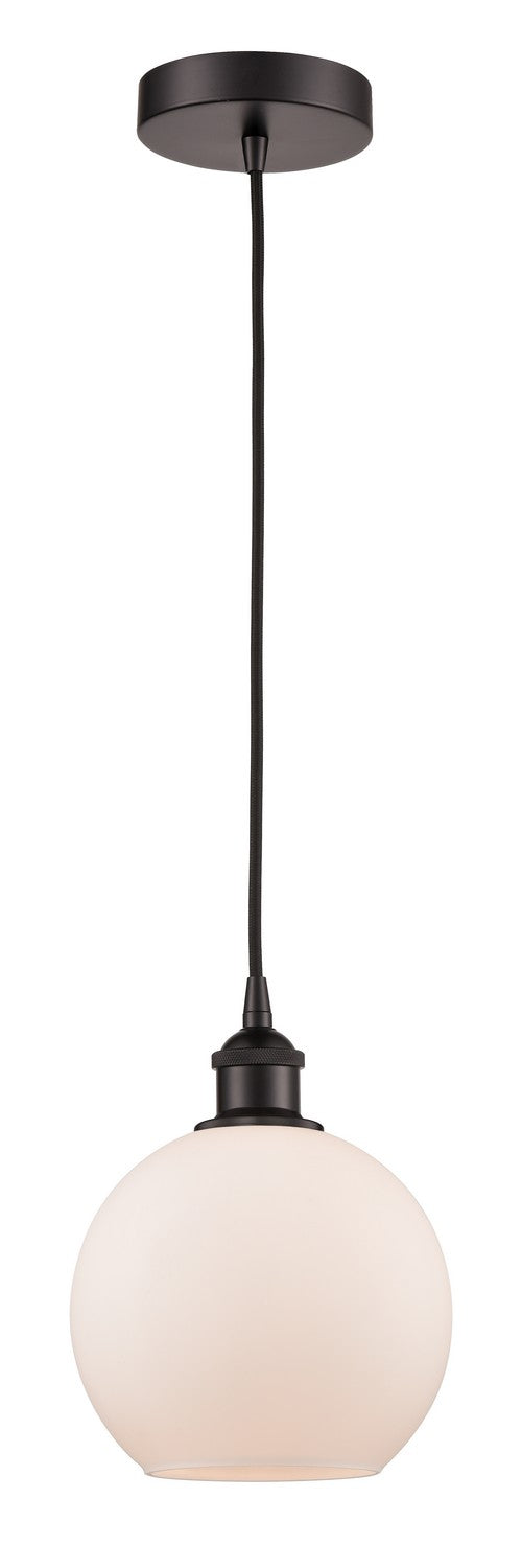 Innovations 616-1P-OB-G121-8 One Light Mini Pendant, Oil Rubbed Bronze