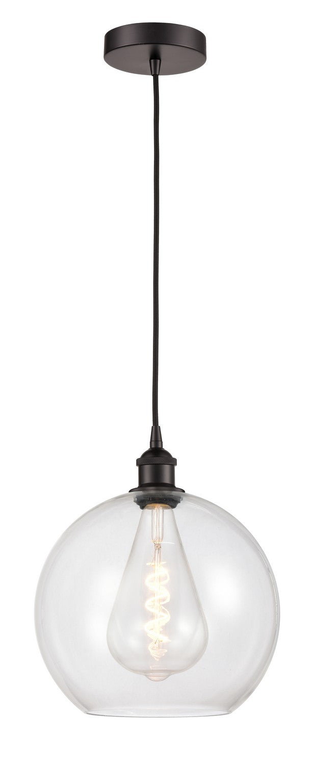 Innovations 616-1P-OB-G122-12 One Light Mini Pendant, Oil Rubbed Bronze