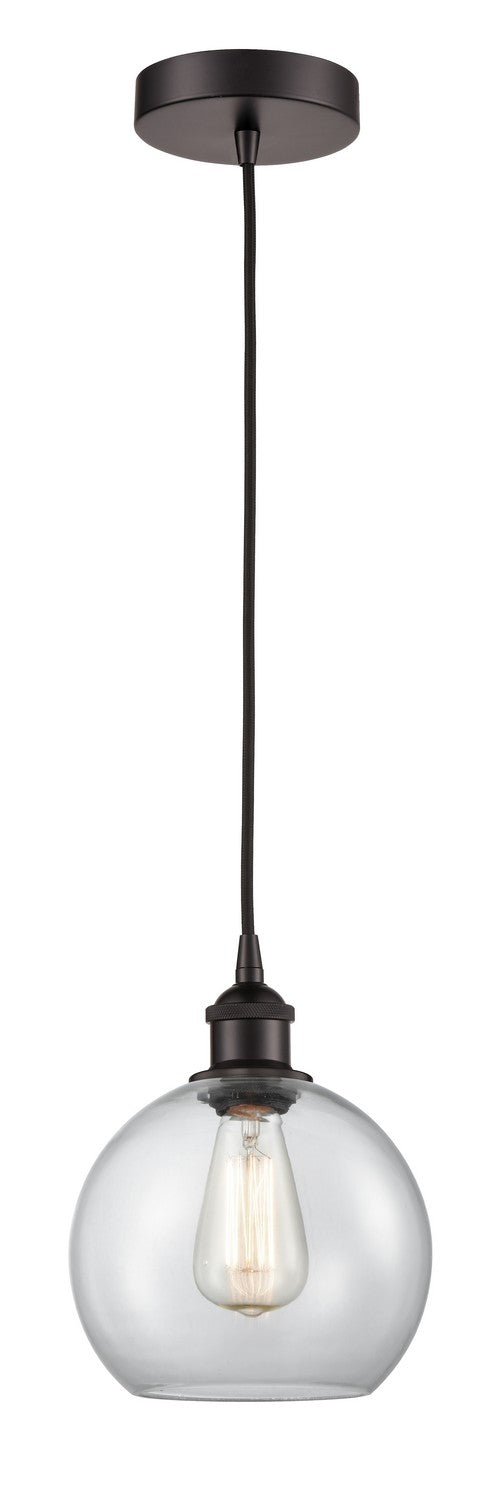 Innovations 616-1P-OB-G122-8 One Light Mini Pendant, Oil Rubbed Bronze