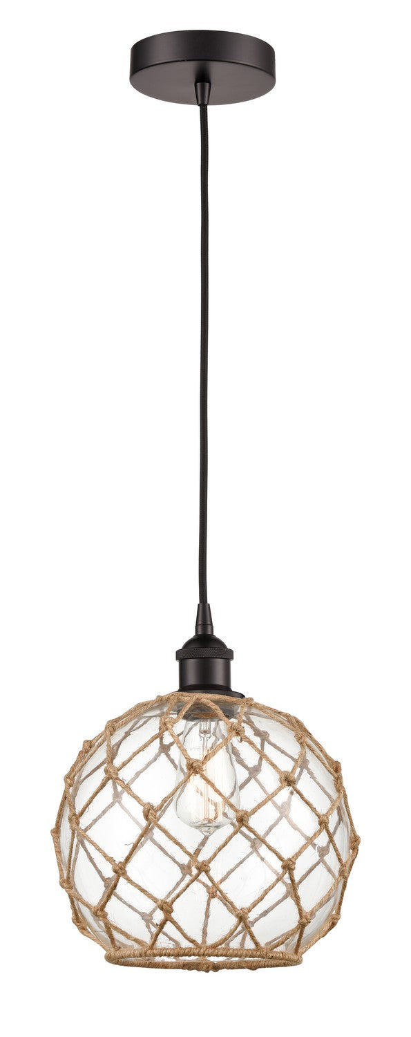 Innovations 616-1P-OB-G122-10RB One Light Mini Pendant, Oil Rubbed Bronze