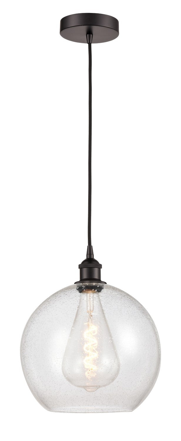 Innovations 616-1P-OB-G124-12 One Light Mini Pendant, Oil Rubbed Bronze