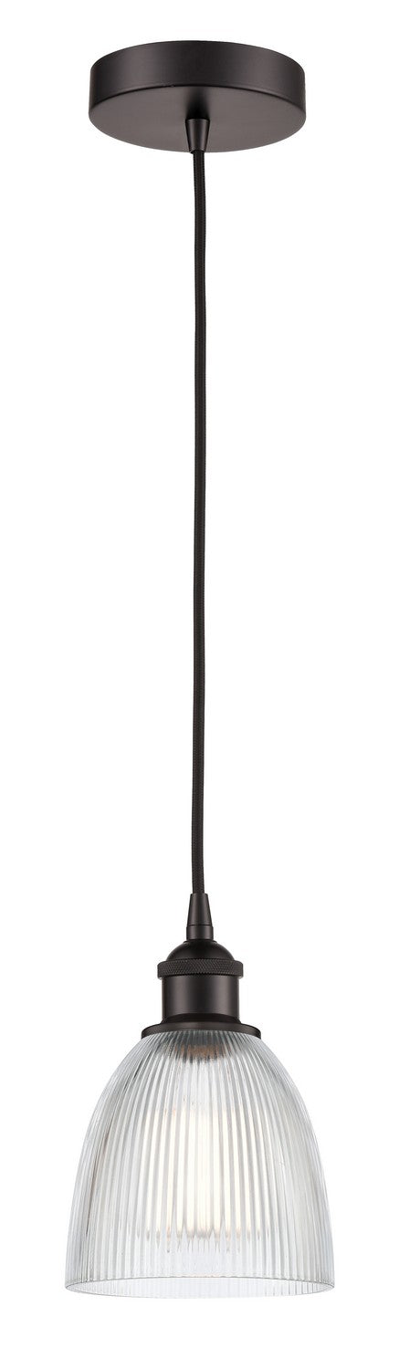 Innovations 616-1P-OB-G382 One Light Mini Pendant, Oil Rubbed Bronze