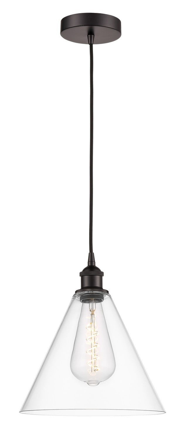 Innovations 616-1P-OB-GBC-122 One Light Mini Pendant, Oil Rubbed Bronze