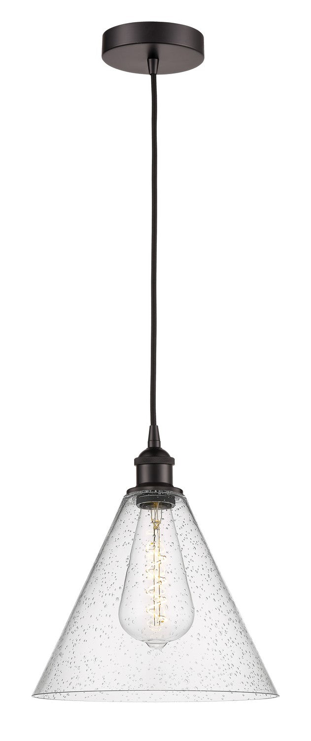 Innovations 616-1P-OB-GBC-124 One Light Mini Pendant, Oil Rubbed Bronze