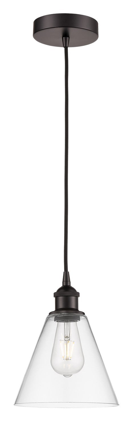 Innovations 616-1P-OB-GBC-82 One Light Mini Pendant, Oil Rubbed Bronze