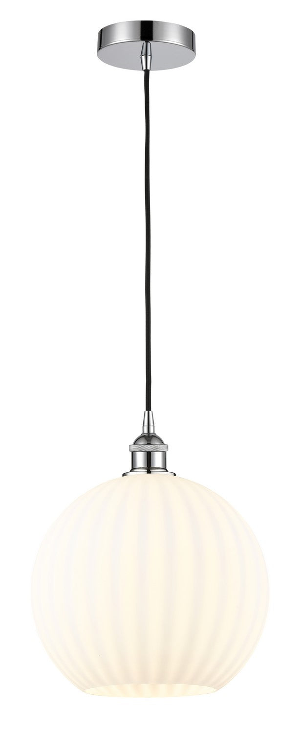 Innovations 616-1P-PC-G1217-12WV LED Mini Pendant, Polished Chrome