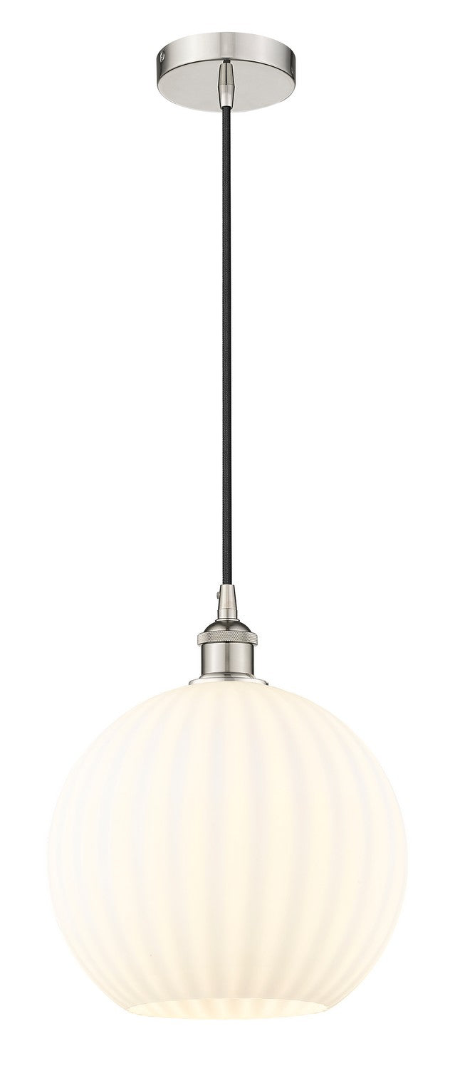 Innovations 616-1P-PN-G1217-12WV LED Mini Pendant, Polished Nickel