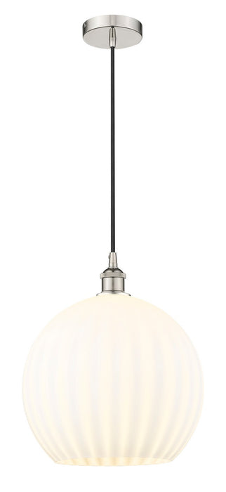 Innovations 616-1P-PN-G1217-14WV LED Pendant, Polished Nickel