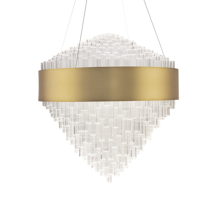 Modern Forms PD-30126-AB LED Pendant, Aged Brass