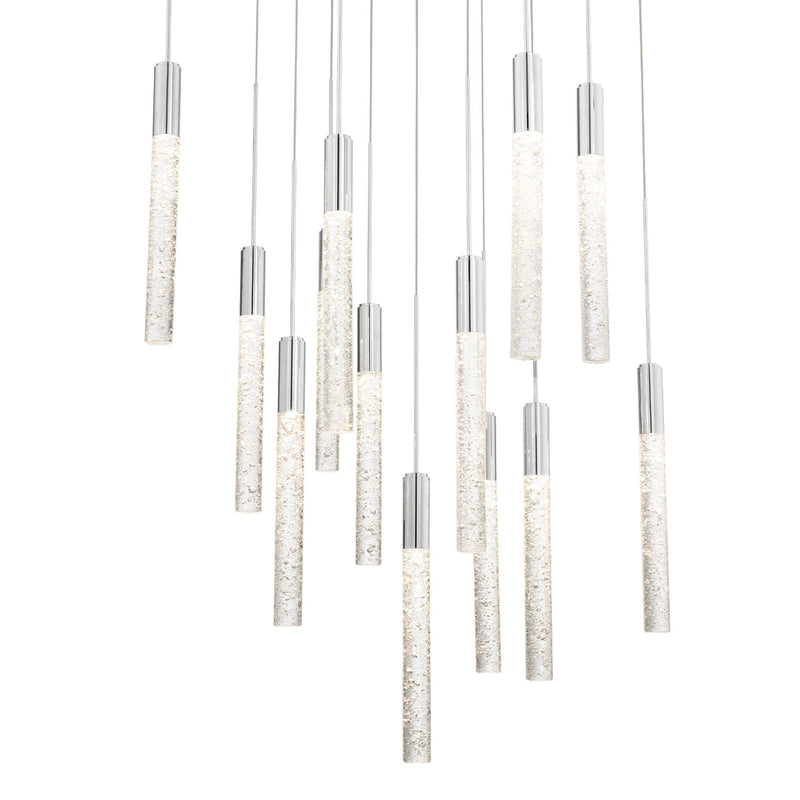 Modern Forms PD-35613S-PN LED Pendant, Polished Nickel