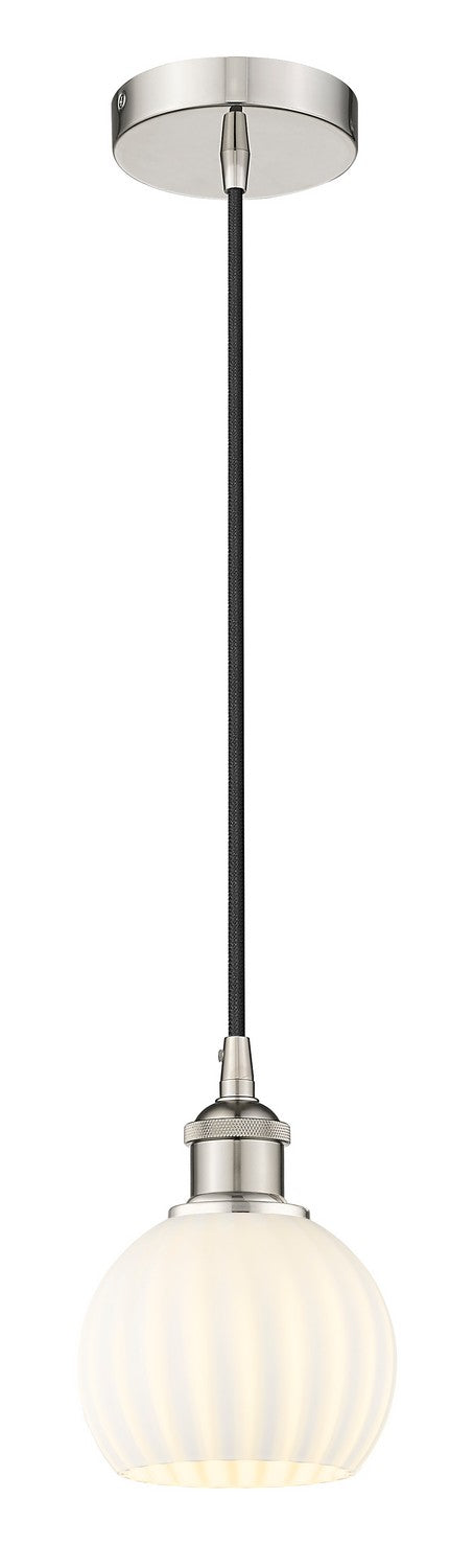 Innovations 616-1P-PN-G1217-6WV LED Mini Pendant, Polished Nickel