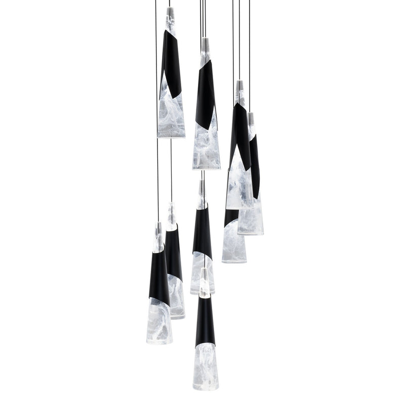 Modern Forms PD-44409R-BK LED Pendant, Black
