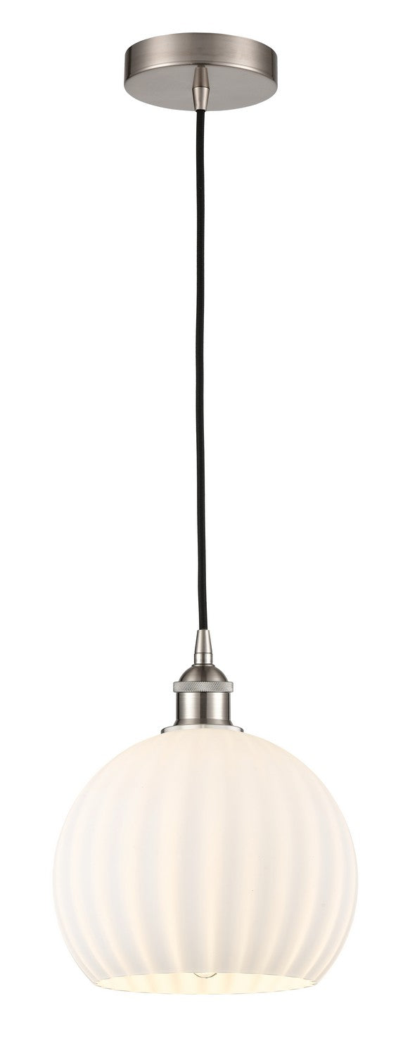 Innovations 616-1P-SN-G1217-10WV LED Mini Pendant, Brushed Satin Nickel