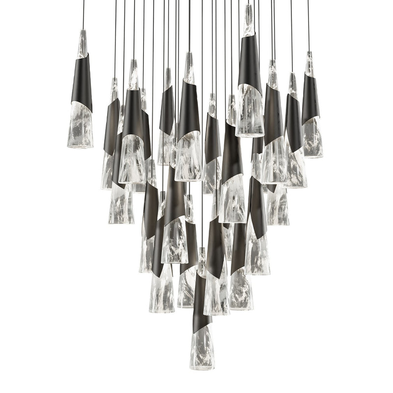 Modern Forms PD-44425S-BK LED Pendant, Black