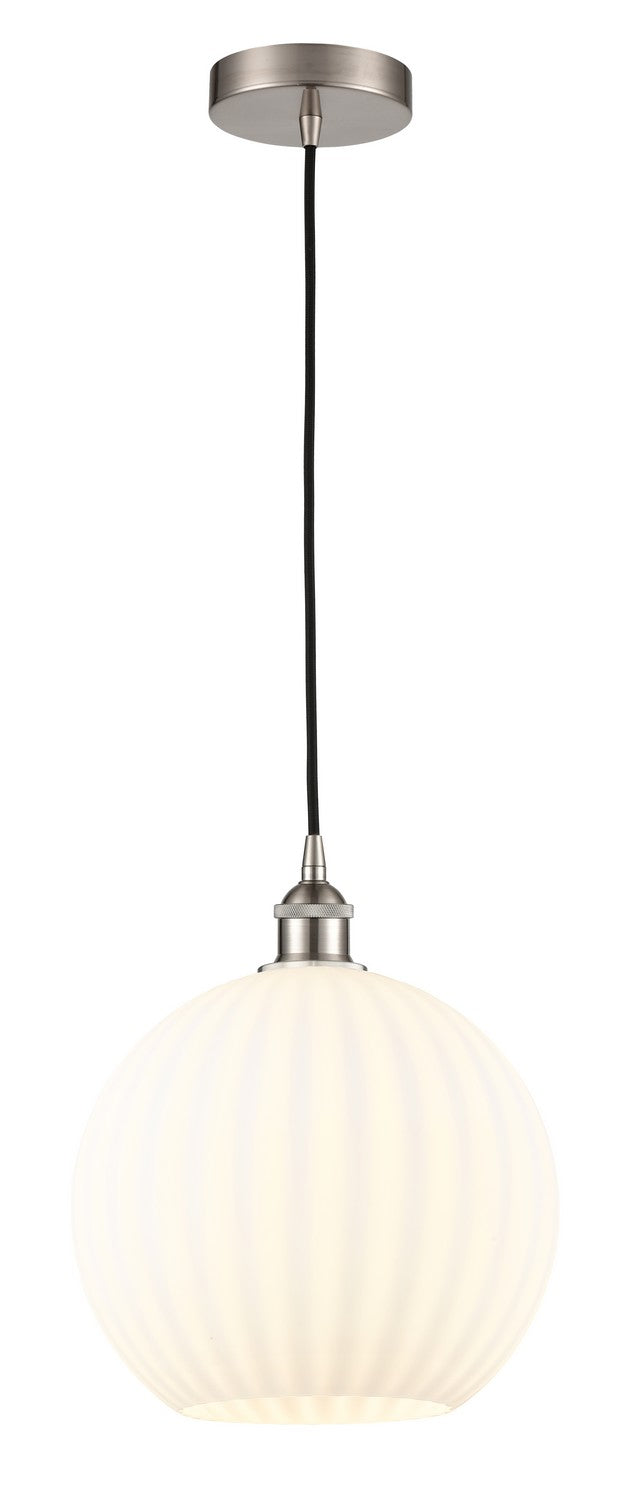 Innovations 616-1P-SN-G1217-12WV LED Mini Pendant, Brushed Satin Nickel