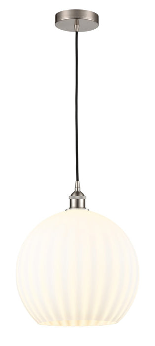 Innovations 616-1P-SN-G1217-14WV LED Pendant, Brushed Satin Nickel