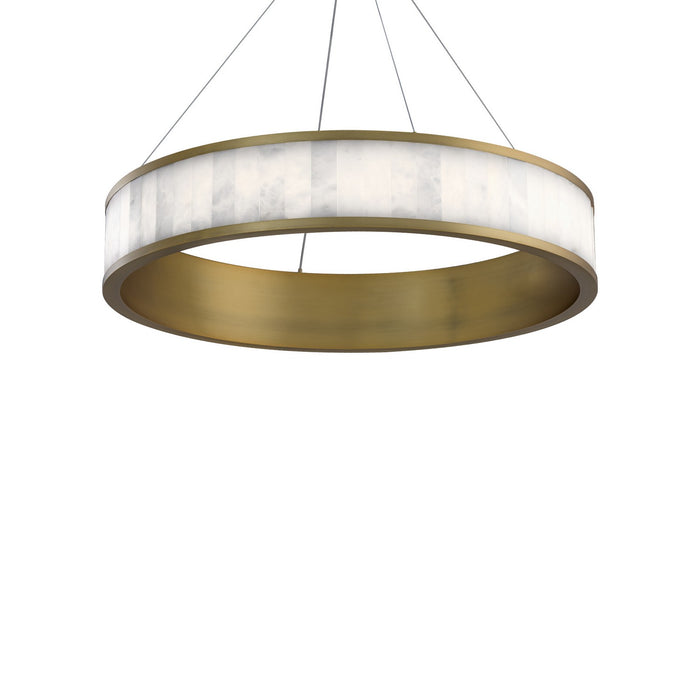 Modern Forms PD-72128-AB LED Pendant, Aged Brass