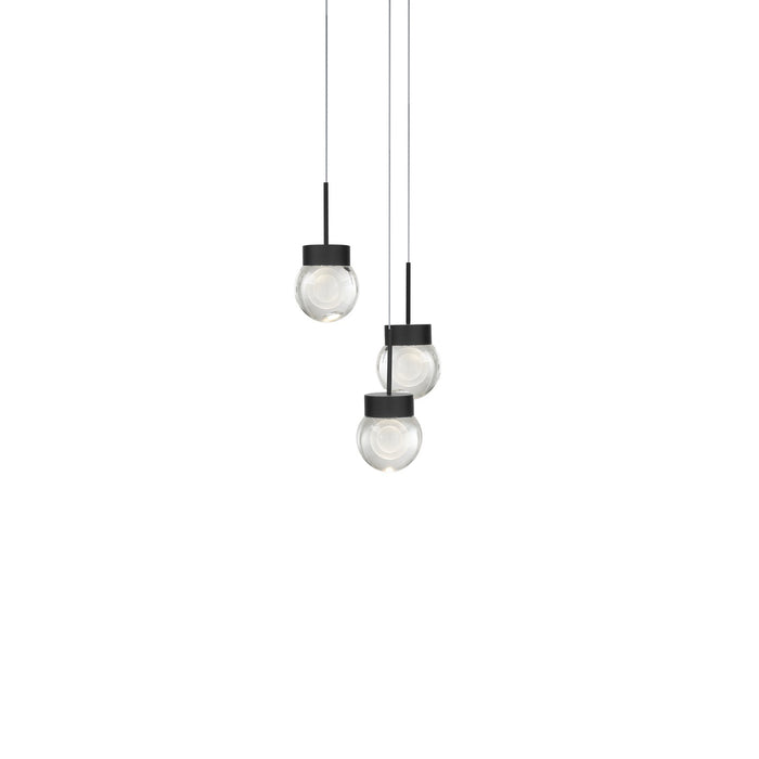 Modern Forms PD-82003R-BK LED Pendant, Black