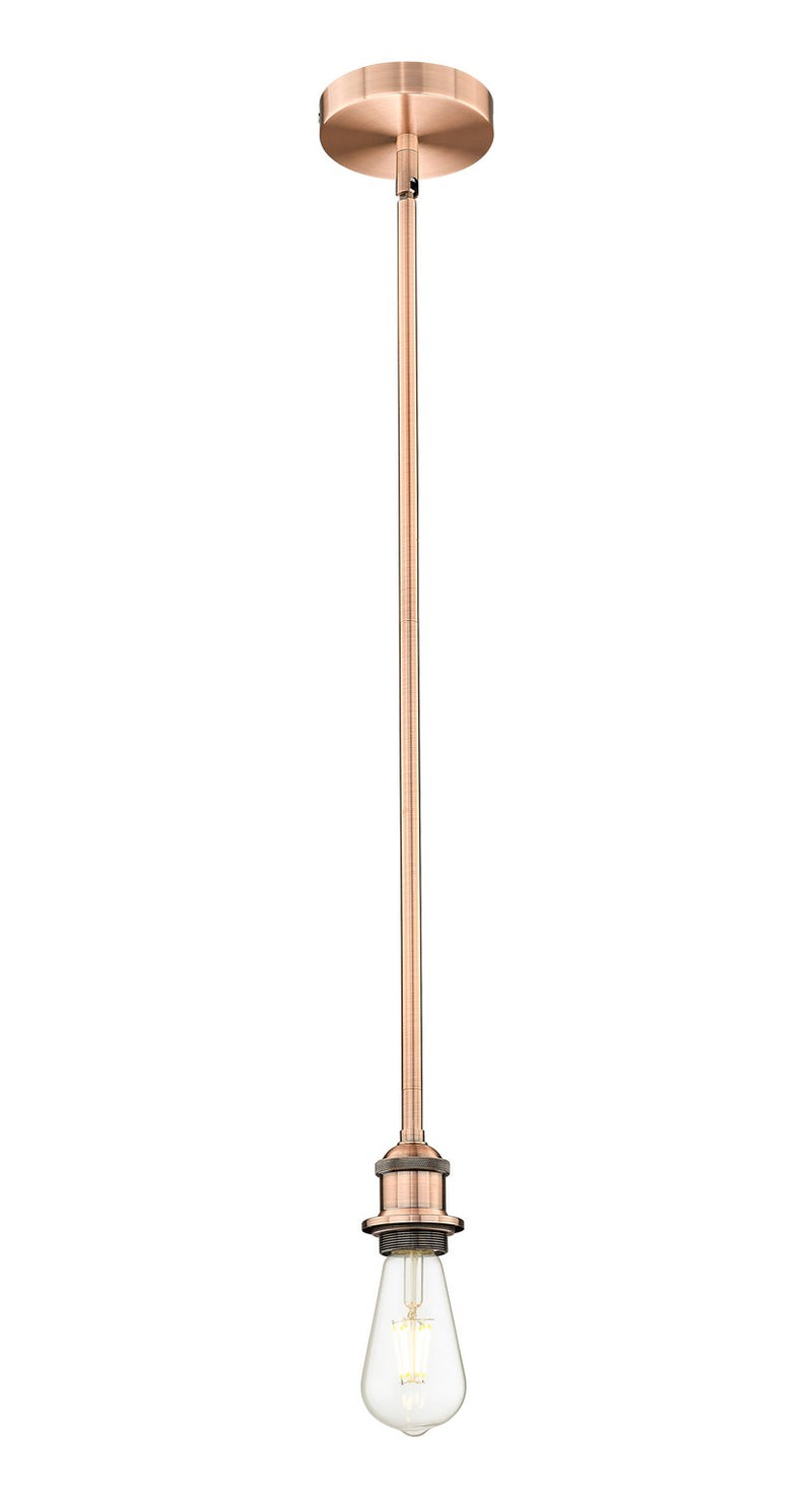 Innovations 616-1S-AC One Light Mini Pendant, Antique Copper