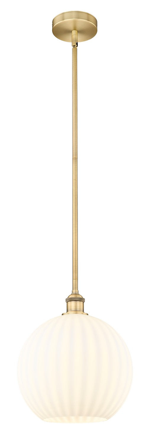 Innovations 616-1S-BB-G1217-12WV LED Mini Pendant, Brushed Brass