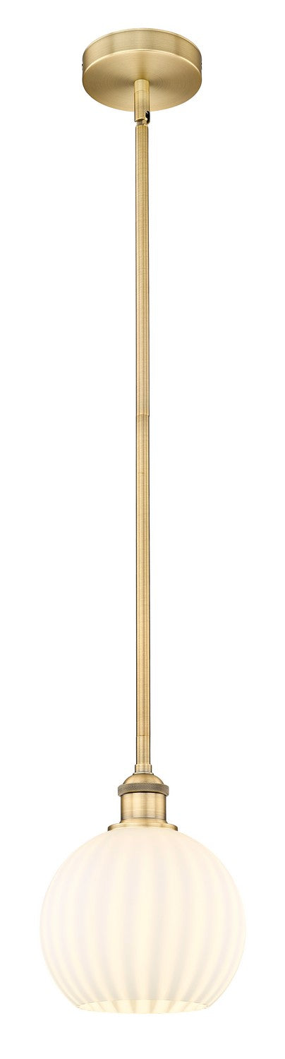 Innovations 616-1S-BB-G1217-8WV LED Mini Pendant, Brushed Brass