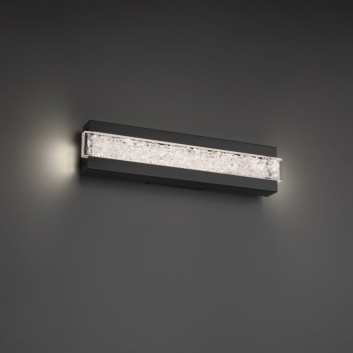 Modern Forms WS-14421-BK LED Bath Vanity, Black