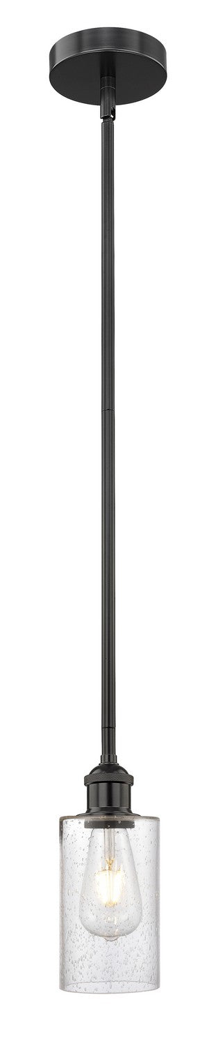 Innovations 616-1S-BK-G804 One Light Mini Pendant, Matte Black