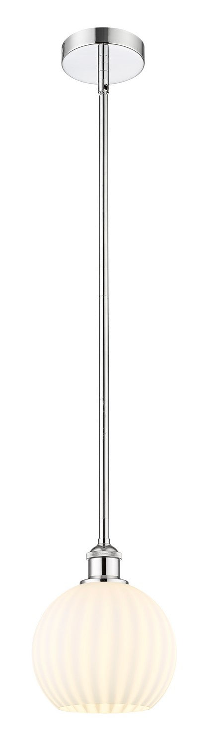 Innovations 616-1S-PC-G1217-8WV LED Mini Pendant, Polished Chrome