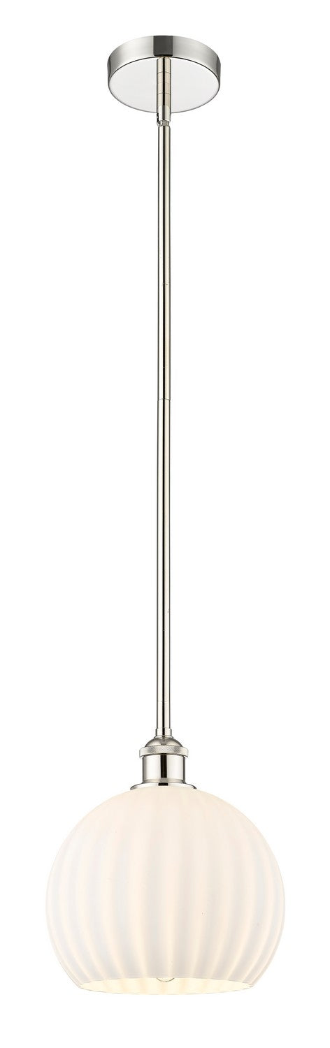 Innovations 616-1S-PN-G1217-10WV LED Mini Pendant, Polished Nickel
