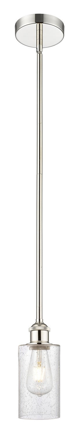 Innovations 616-1S-PN-G804 One Light Mini Pendant, Polished Nickel