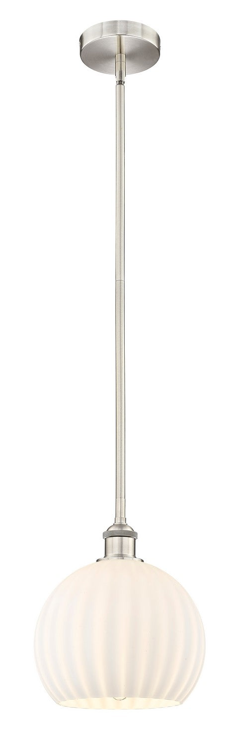 Innovations 616-1S-SN-G1217-10WV LED Mini Pendant, Brushed Satin Nickel