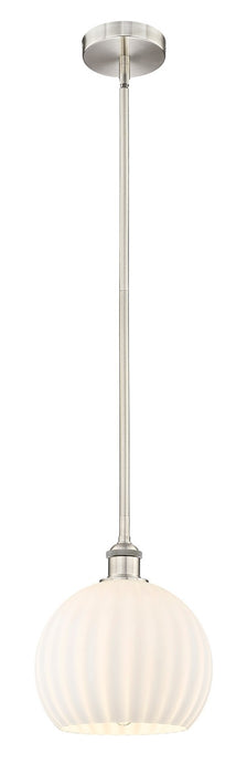 Innovations 616-1S-SN-G1217-10WV LED Mini Pendant, Brushed Satin Nickel
