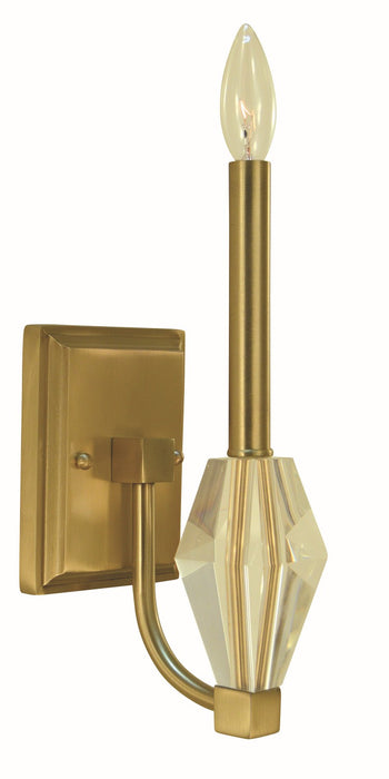 Framburg 5661 BR One Light Bath Sconce, Brushed Brass