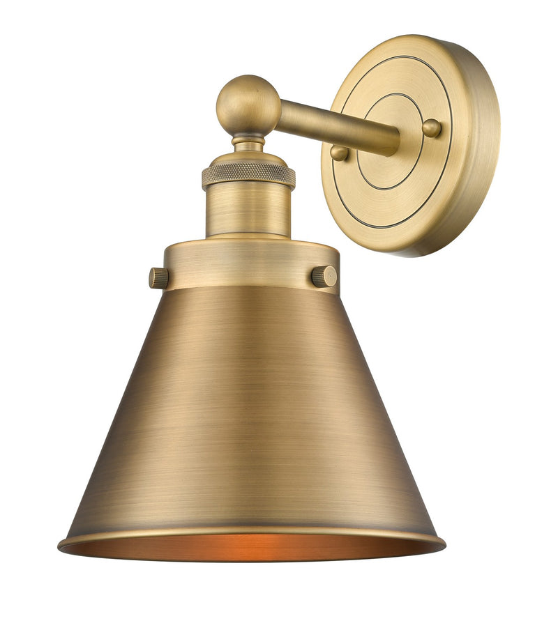 Innovations 616-1W-BB-M13-BB One Light Wall Sconce, Brushed Brass
