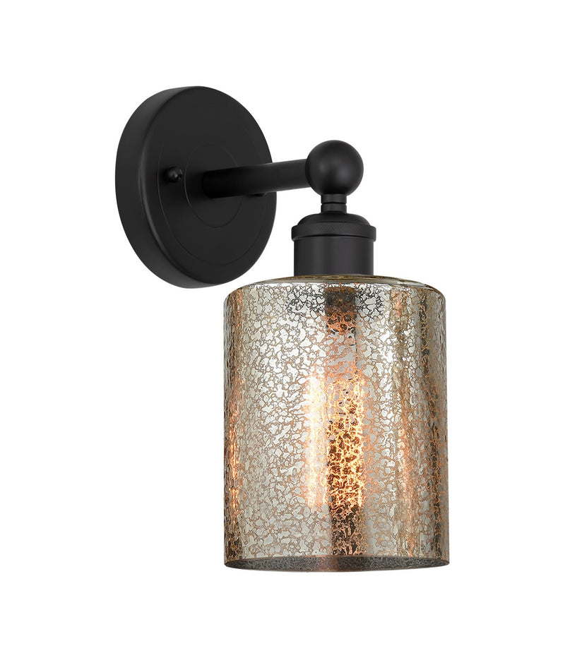 Innovations 616-1W-BK-G116 One Light Wall Sconce, Matte Black