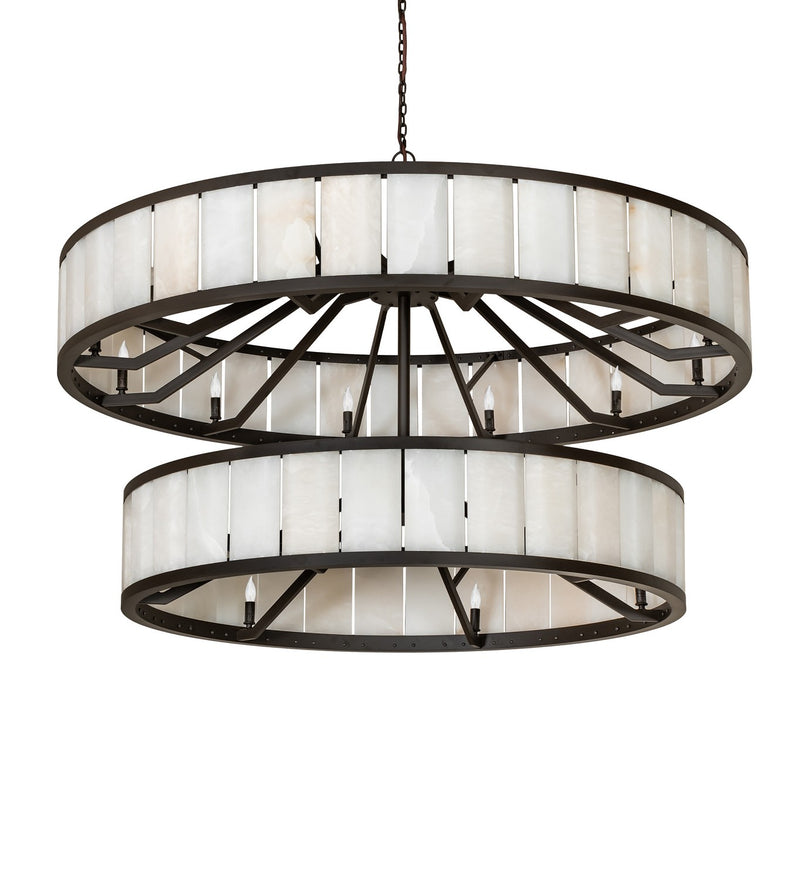 Meyda Tiffany 265762 18 Light Chandelier, Oil Rubbed Bronze