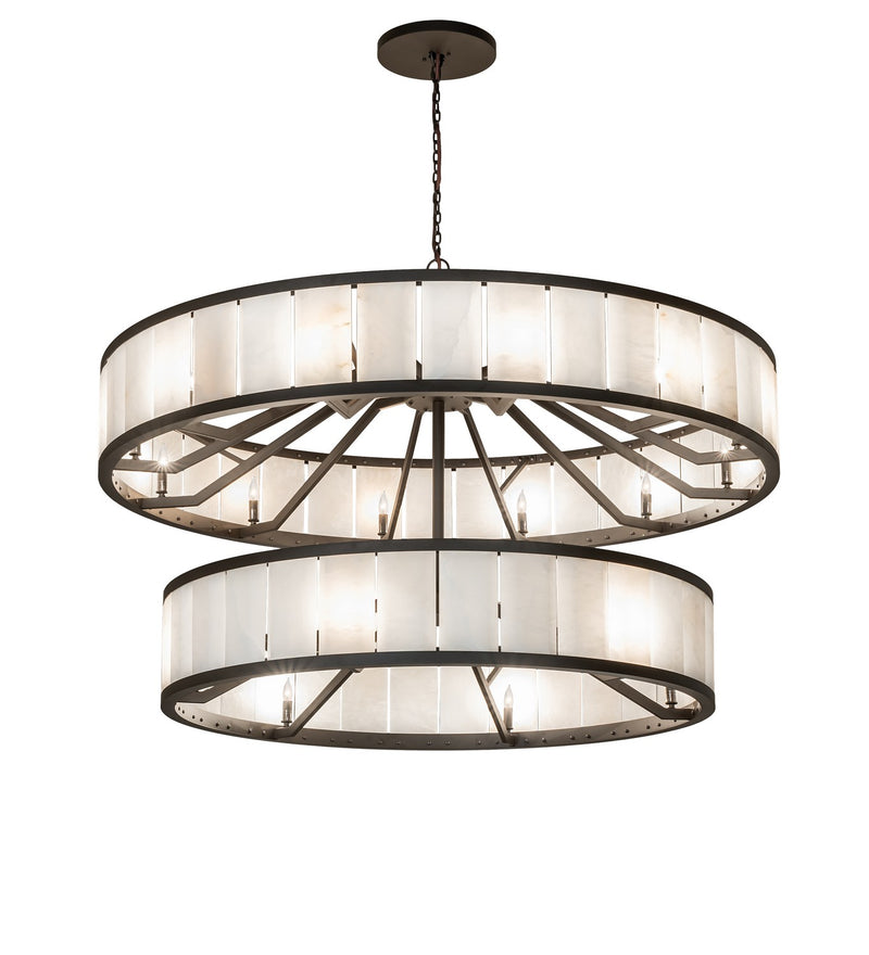 Meyda Tiffany 265762 18 Light Chandelier, Oil Rubbed Bronze