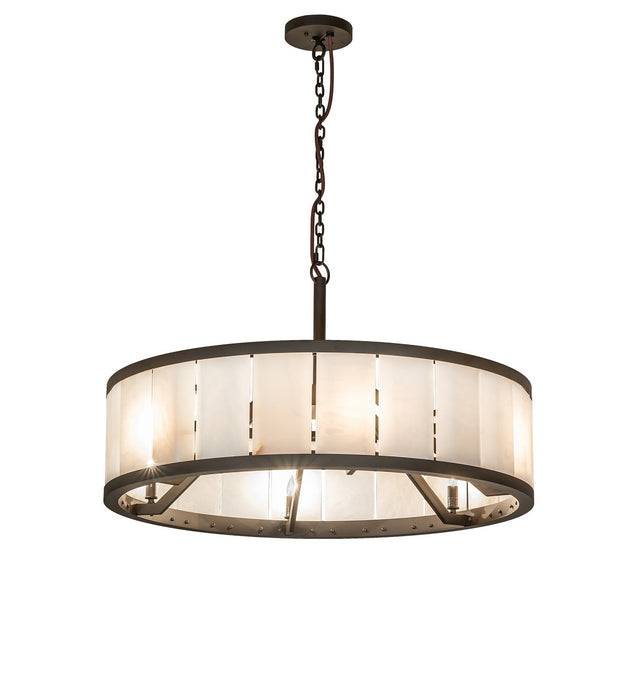 Meyda Tiffany 265763 Six Light Chandelier, Oil Rubbed Bronze
