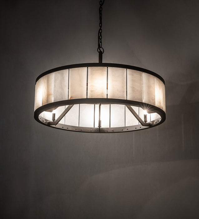 Meyda Tiffany 265763 Six Light Chandelier, Oil Rubbed Bronze