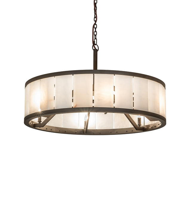 Meyda Tiffany 265763 Six Light Chandelier, Oil Rubbed Bronze